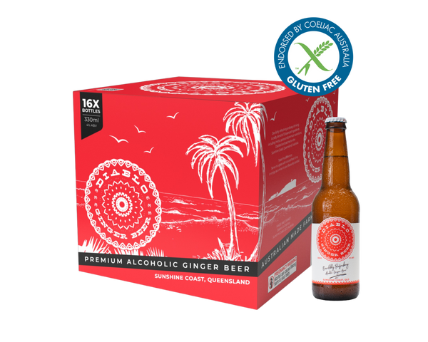 Diablo Alcoholic Ginger Beer Carton - 16 Stubbies